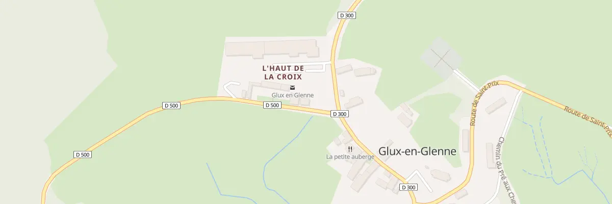 Plan du 3 L’Haut de la Croix à Glux-en-Glenne