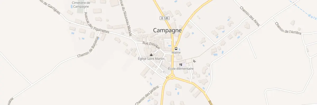 Plan du 5029 Le Village à Campagne