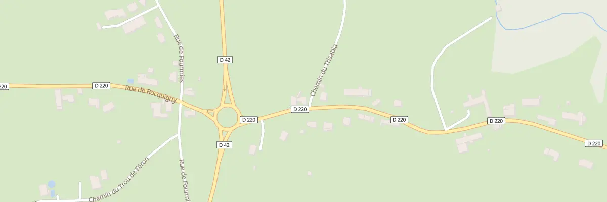 Plan du 5 Rue de Glageon à Féron