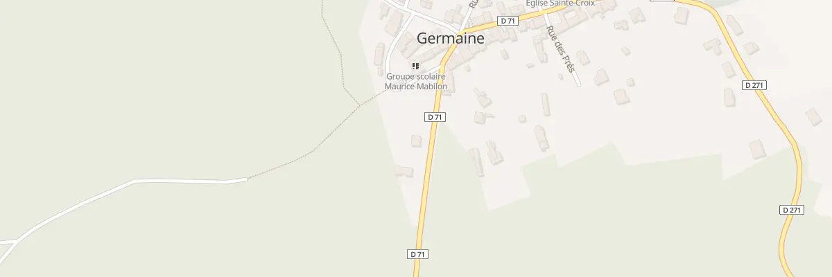 Plan du 9001 Gr Grande Rue à Germaine