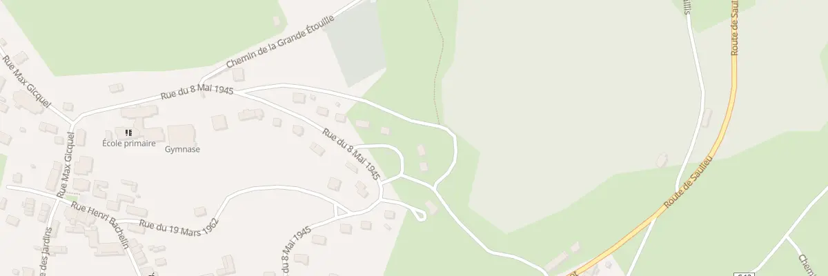 Plan du 5 Pl Simone Veil à Montsauche-les-Settons