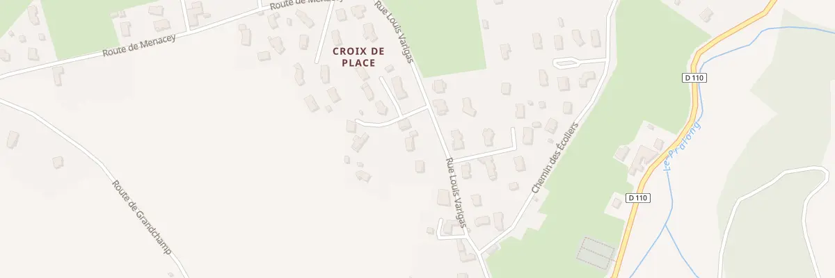 Plan du 335 Rue Louis Varigas à Pralong