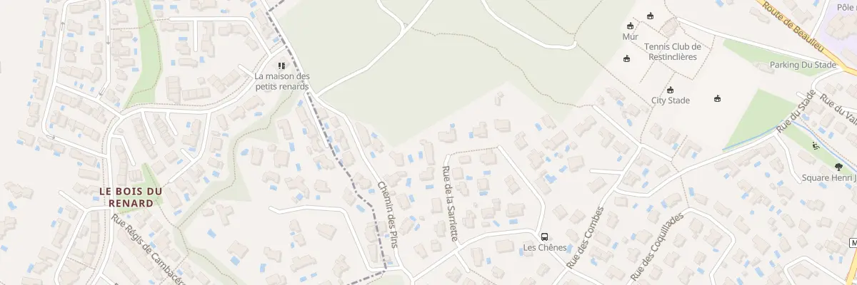 Plan du 7 Rue de la Sarriette à Restinclières