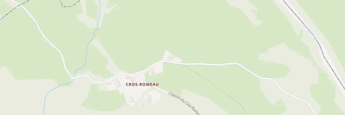 Plan du 5262 Cros Romeau à Lachapelle-Graillouse