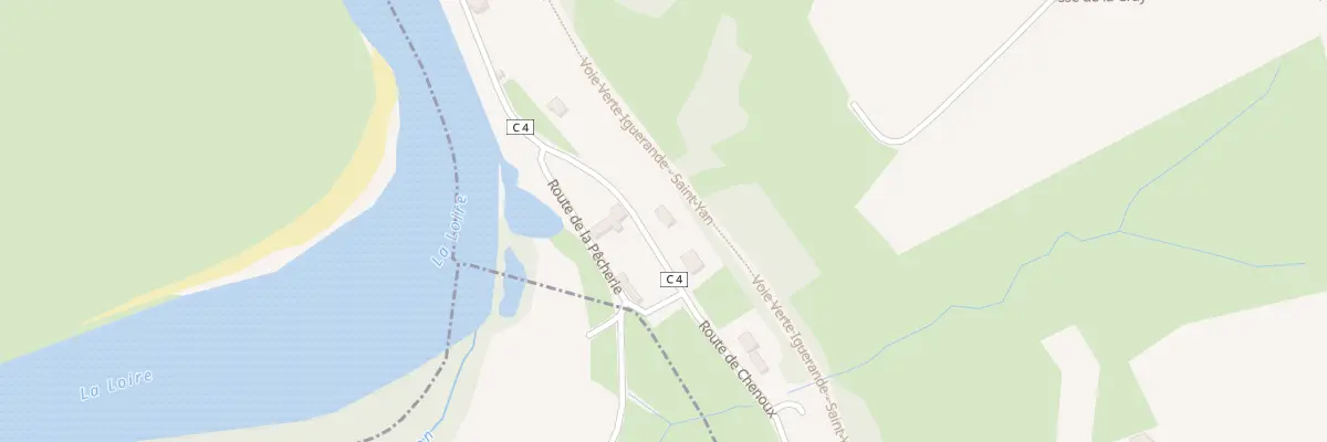 Plan du 5221 Chenoux à Baugy