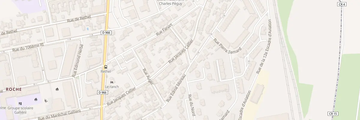 Plan du 32 Rue Jacques Cellier à Reims