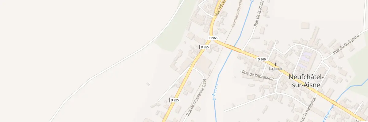 Plan du 12 Rue de Menneville à Neufchâtel-sur-Aisne