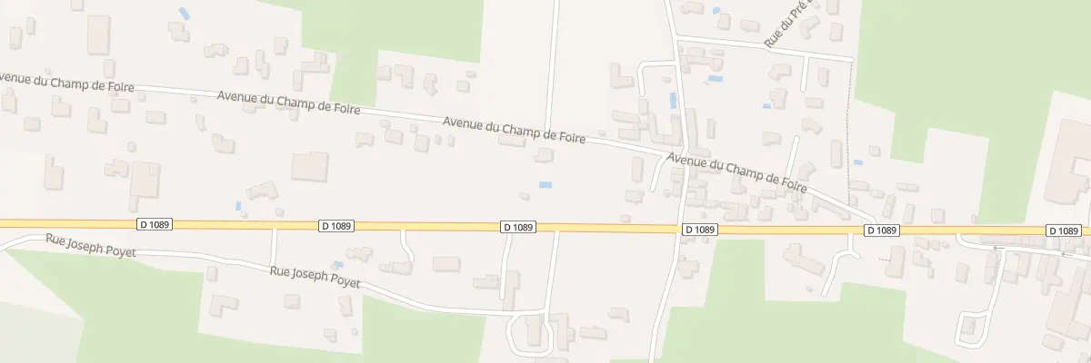 Plan du 285 Av du Champ de Foire à Sainte-Agathe-la-Bouteresse