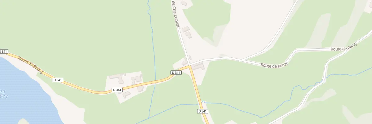 Plan du 1001 Rte du Bourg à Cuzy