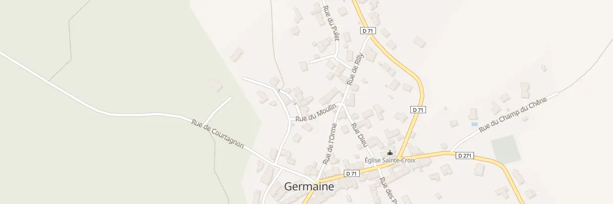 Plan du 6B Rue de la Soyere à Germaine