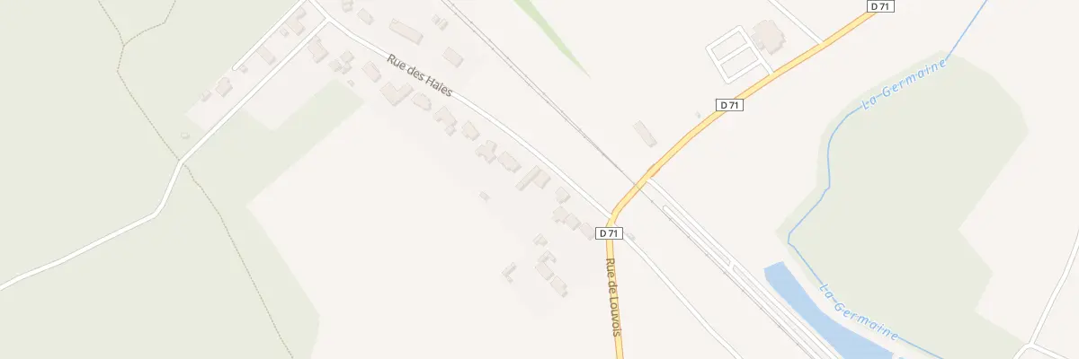 Plan du 9 Rue des Haies à Germaine