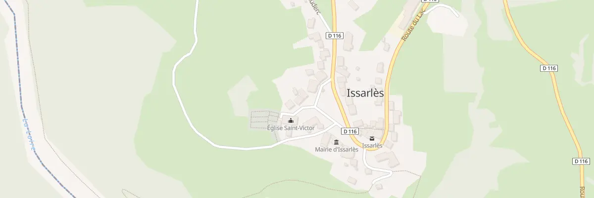 Plan du 5041 Le Village à Issarlès