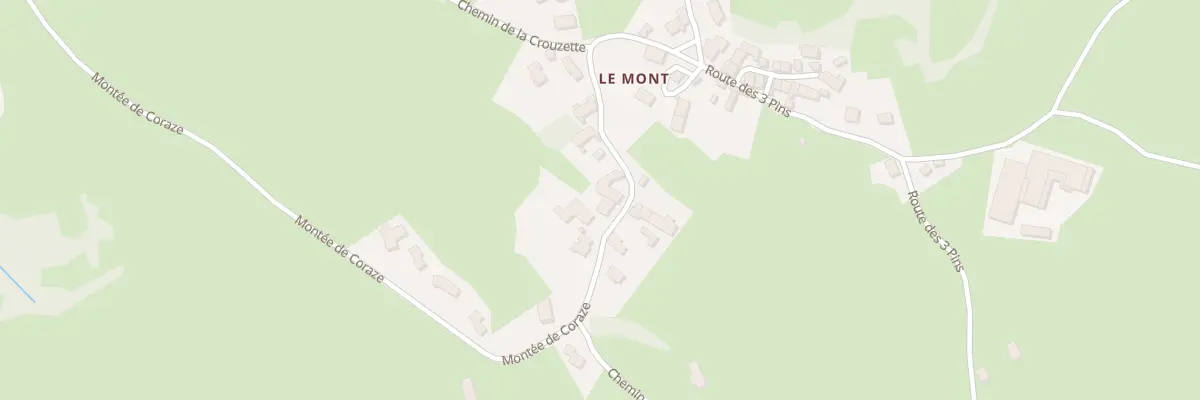 Plan du 21 Mte de Coraze à Lantriac