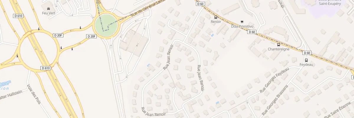 Plan du 15 Rue Jean Renoir à Sainte-Savine