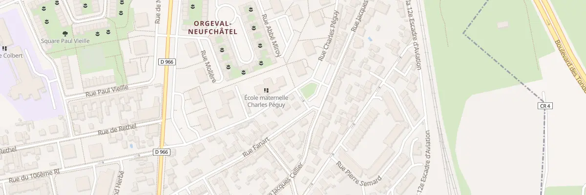 Plan du 36 Rue Charles Péguy à Reims