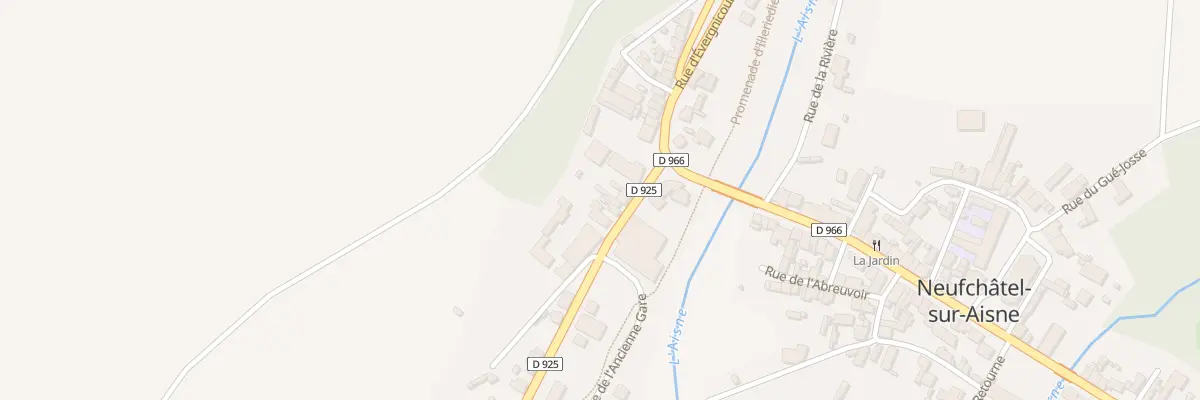 Plan du 8 Rue de Menneville à Neufchâtel-sur-Aisne