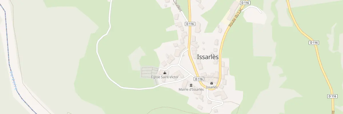 Plan du 5042 Le Village à Issarlès