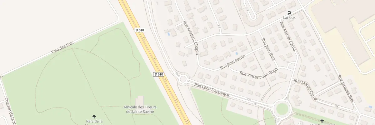 Plan du 32 Rue Frederic Chopin à Sainte-Savine