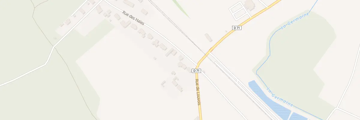 Plan du 7 Rue des Haies à Germaine