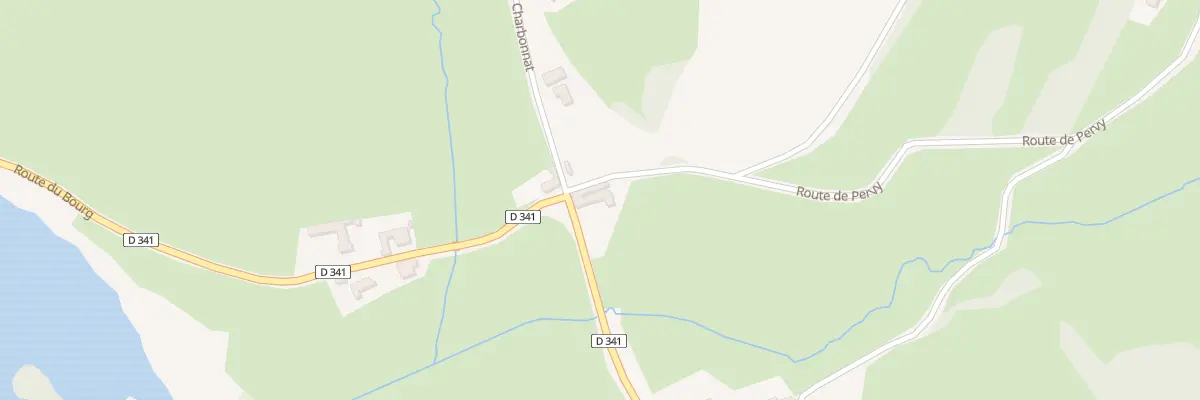 Plan du 30 Rte de Pervy à Cuzy