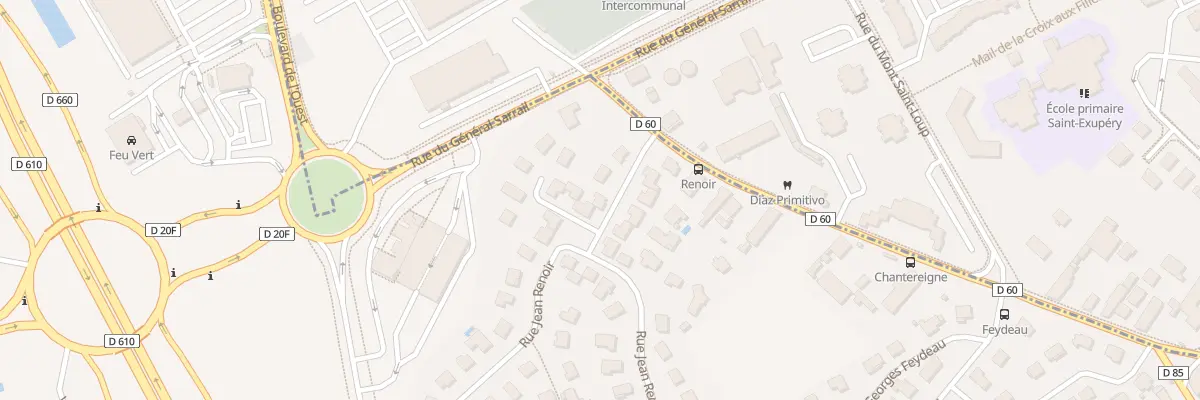 Plan du 6 Rue Jean Renoir à Sainte-Savine