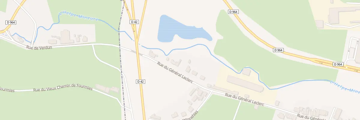 Plan du 58 Rue du Général Leclerc à Fourmies