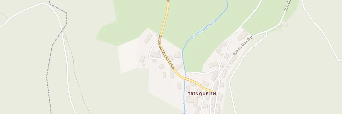 Plan du 8 Rte du Moulin Colas (Trinqueli à Saint-Léger-Vauban
