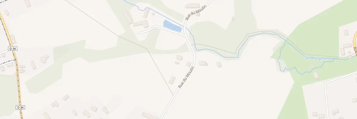 Plan du 9B Rue du Moulin à Jeugny