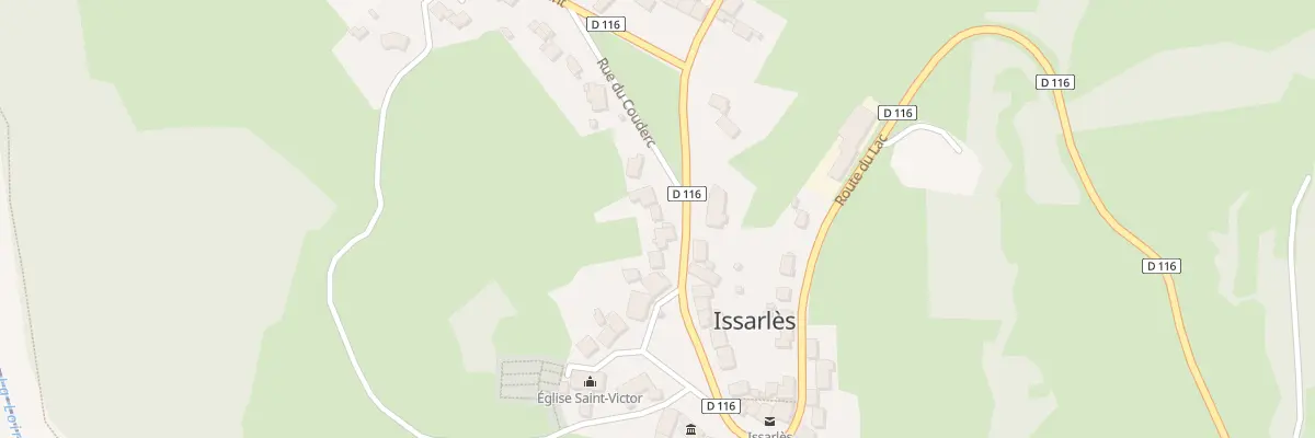 Plan du 5057 Le Village à Issarlès
