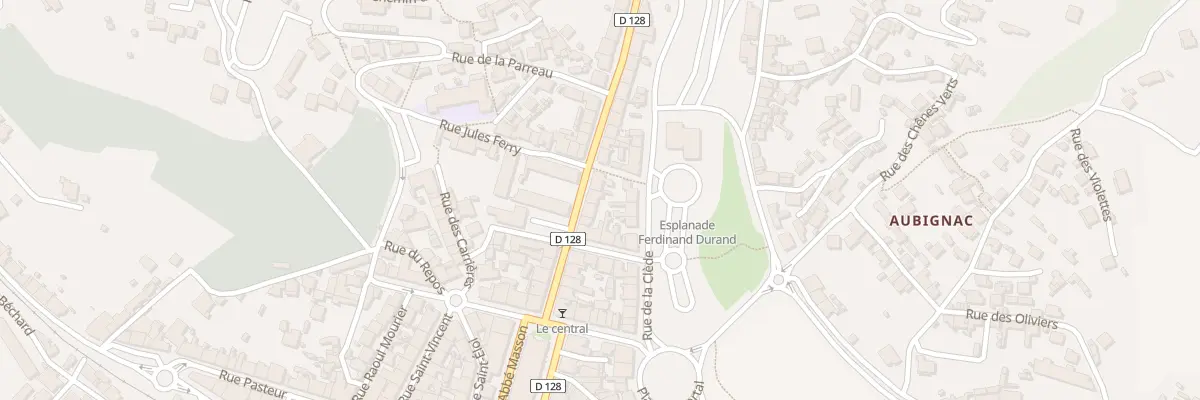 Plan du 14 Rue Anatole France à La Grand-Combe