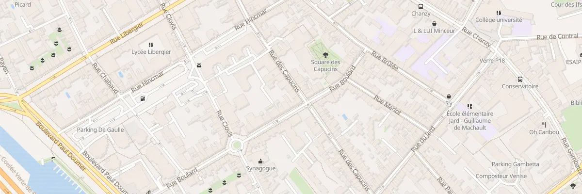 Plan du 48B Rue des Capucins à Reims