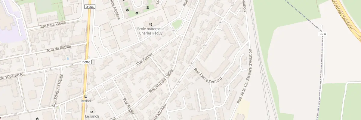 Plan du 38 Rue Jacques Cellier à Reims
