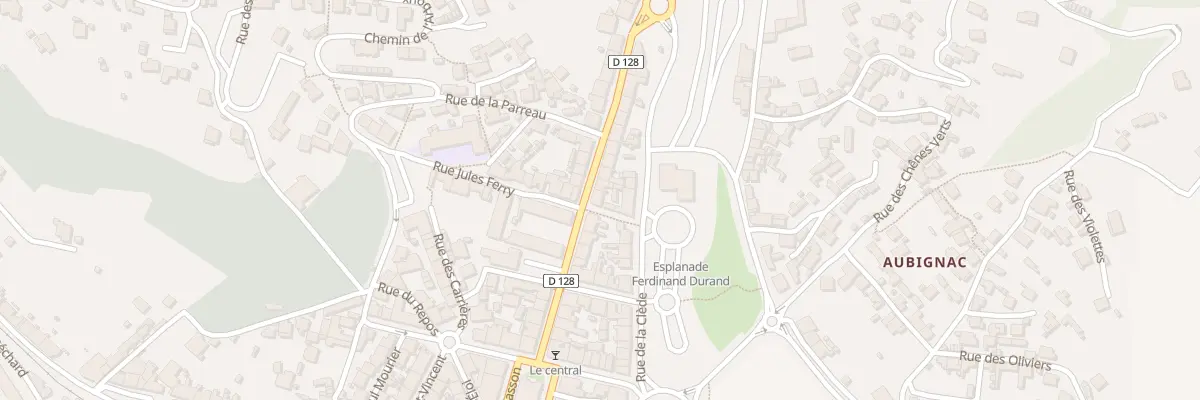 Plan du 18 Rue Anatole France à La Grand-Combe