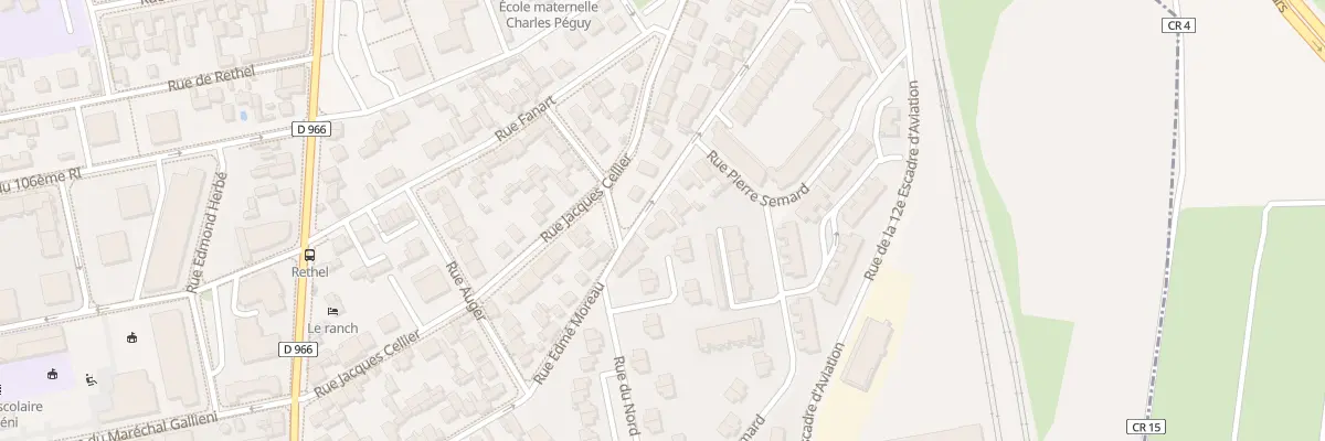 Plan du 42B Rue Edmé Moreau à Reims