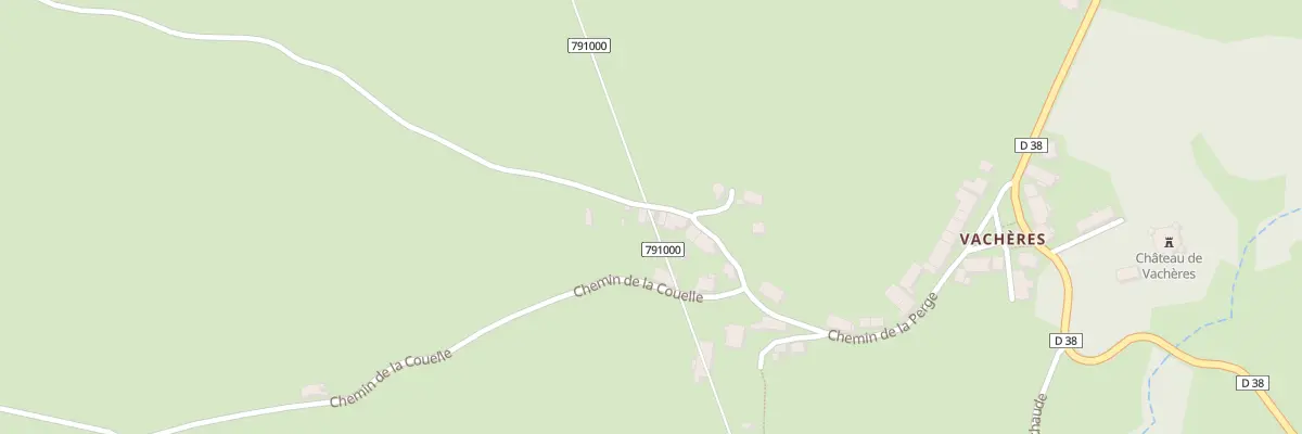 Plan du 5177 Vacheres à Présailles