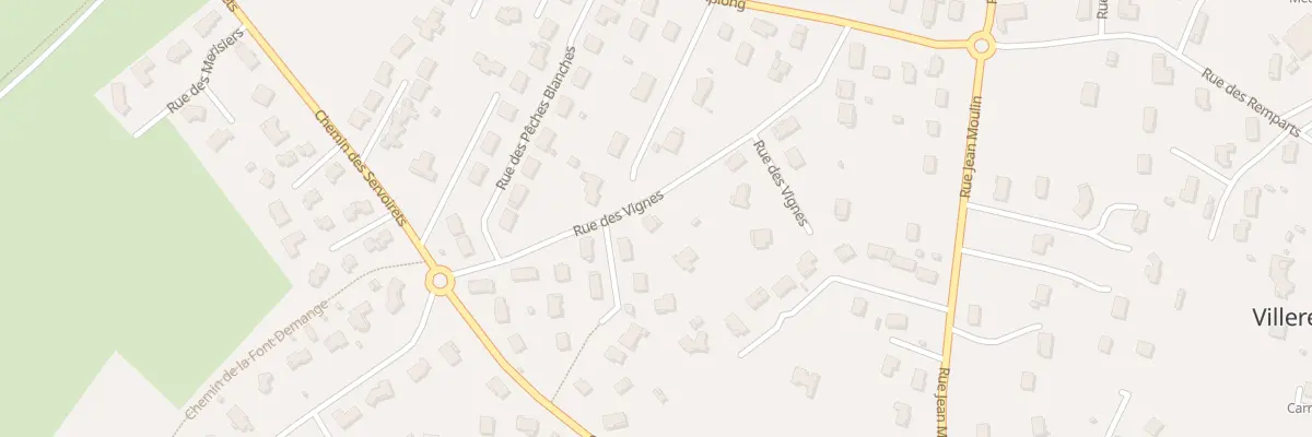 Plan du 215 Rue des Vignes à Villerest