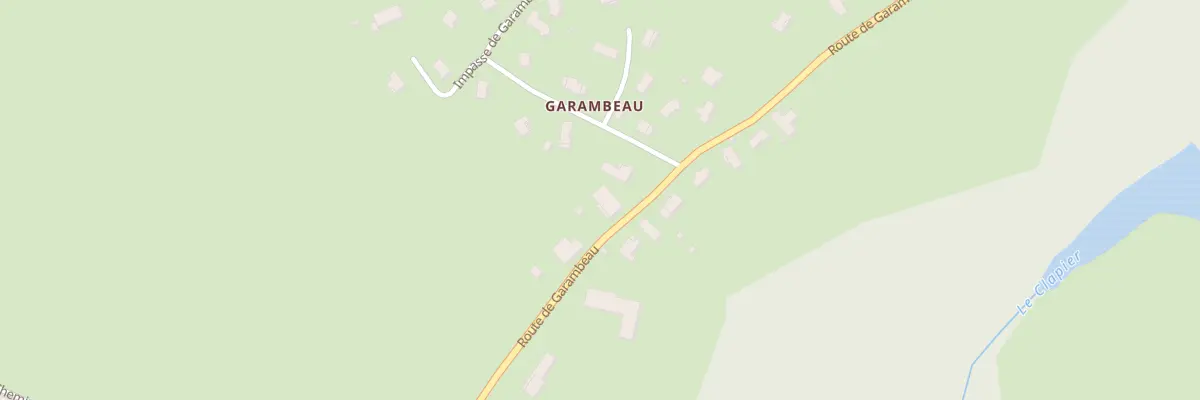 Plan du 979 Rte de Garambeau à Noailly