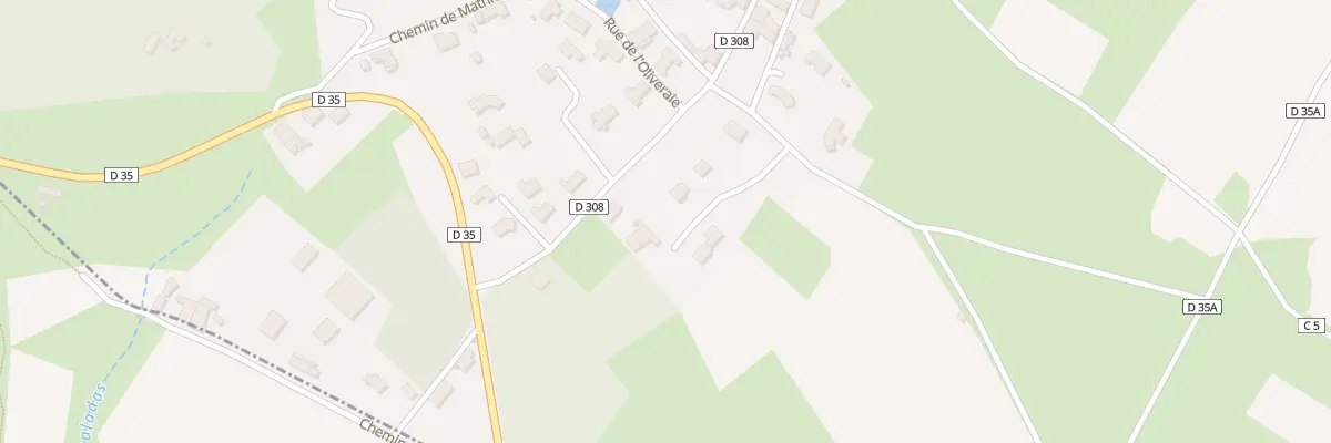 Plan du 5170 La Clausade à Gailhan