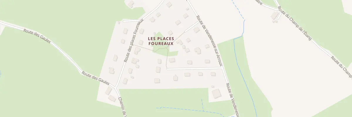 Plan du 120 Gde Imp des Pl Fourreaux à Uxeau
