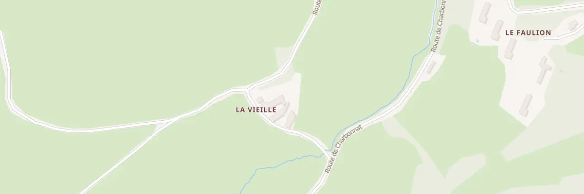 Plan du 116 Rte de la Grande Montagne à Cuzy