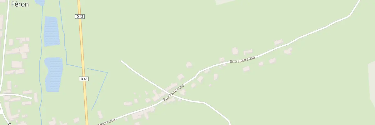 Plan du 23 Rue Heureuse à Féron