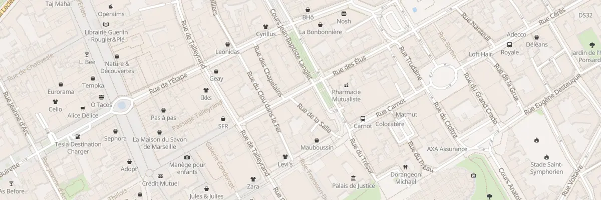 Plan du 19 Rue des Elus à Reims