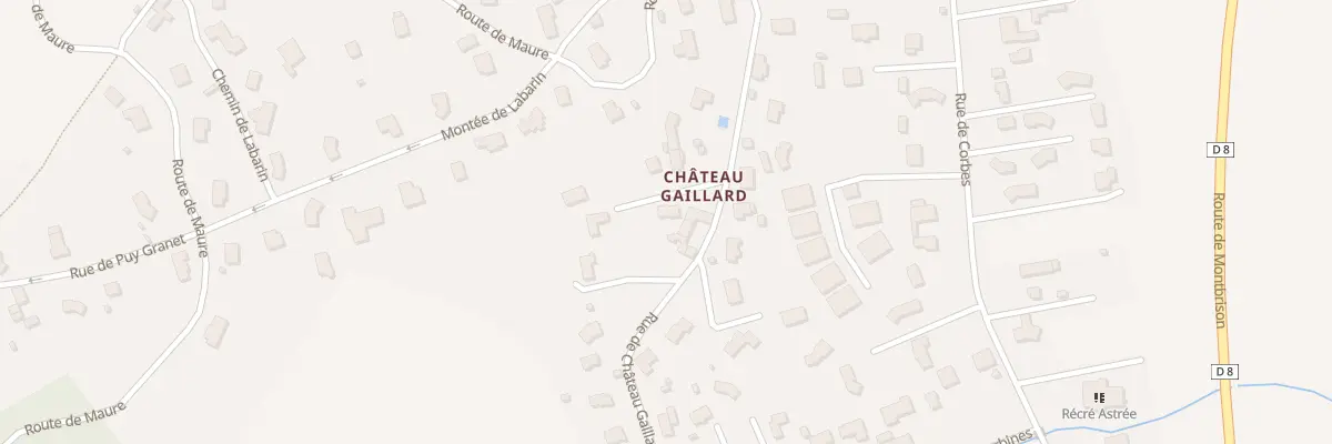 Plan du 230 Rue du Chateau Gaillard à Marcilly-le-Châtel