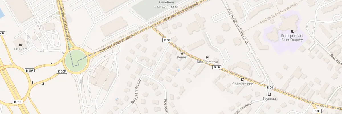 Plan du 3 Rue Jean Renoir à Sainte-Savine