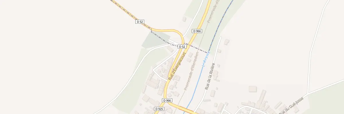 Plan du 13 Rue de Prouvais à Neufchâtel-sur-Aisne
