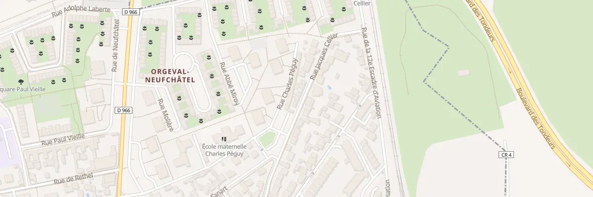 Plan du 45 Rue Jacques Cellier à Reims
