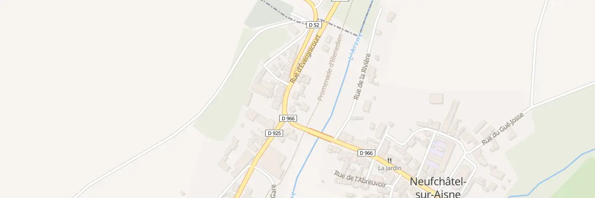 Plan du 2 Rue d’Evergnicourt à Neufchâtel-sur-Aisne