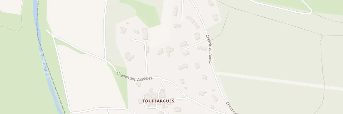Plan du 1 Che des Vernèdes à Sardan