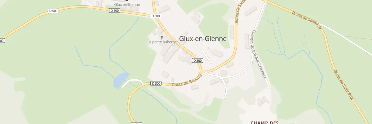 Plan du 19 Le Bourg à Glux-en-Glenne