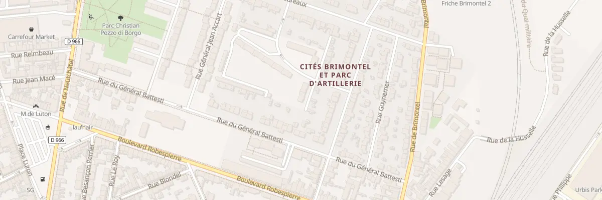 Plan du 3 Rue Georges Charbonneaux à La Veuve